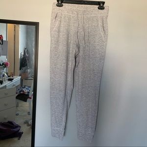 Grey sweatpants